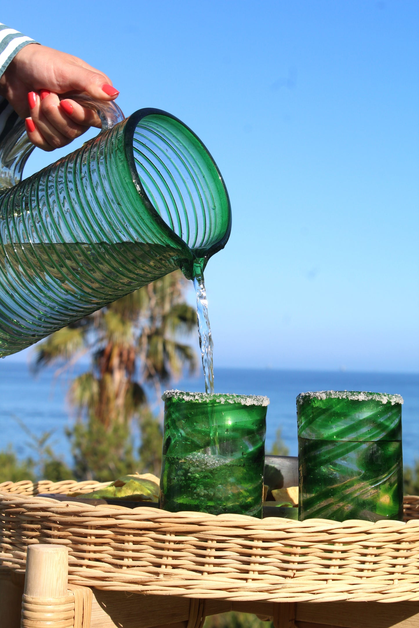 Pitcher Set Glass