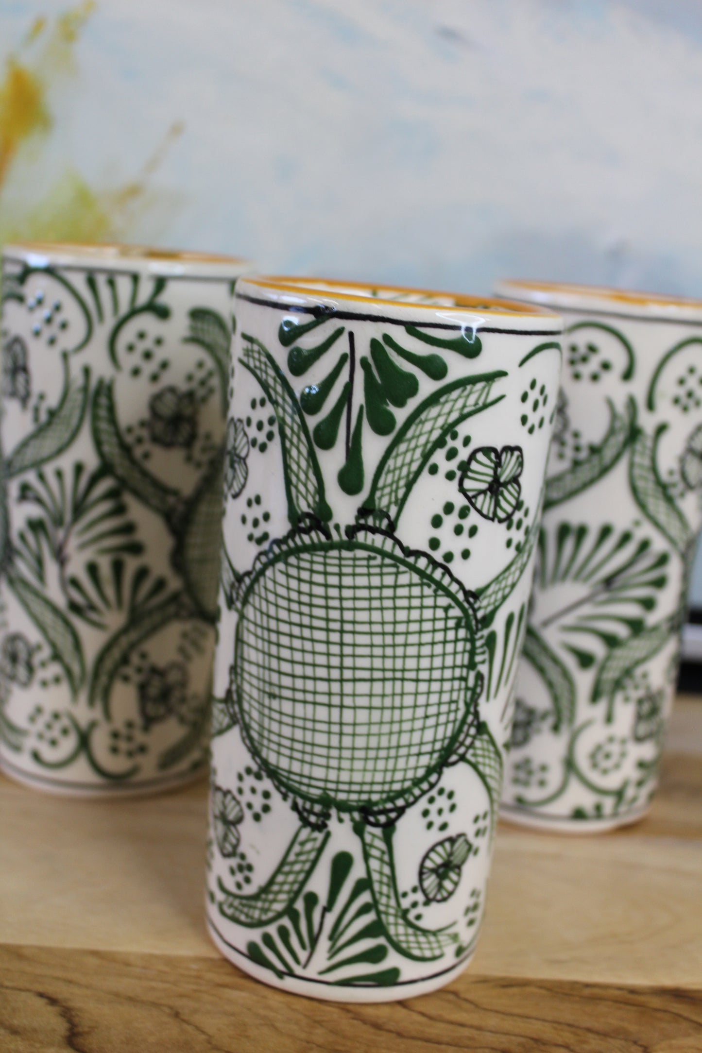 Verdant Harmony Cup Set